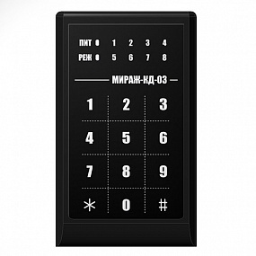 Мираж-КД-03(серая/черная) кодовая панель